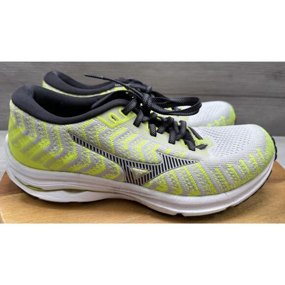 Men 7.5 Mizuno Wave Rider 24 Waveknit Running Shoes Walking J1GC207516 main image 9